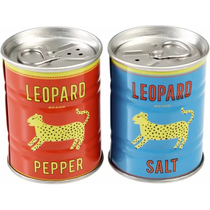 Peper- en zoutstel Rex London Léopard (x2)