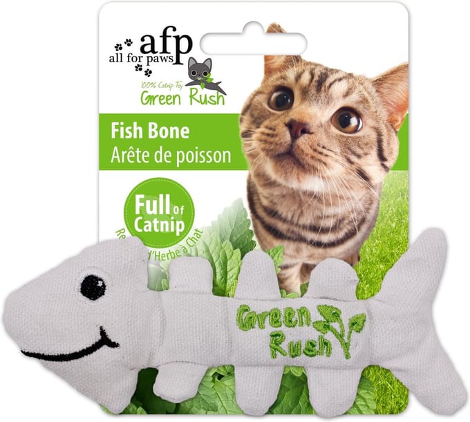 AFP Green Rush Fish Bones - 12 g Catnip