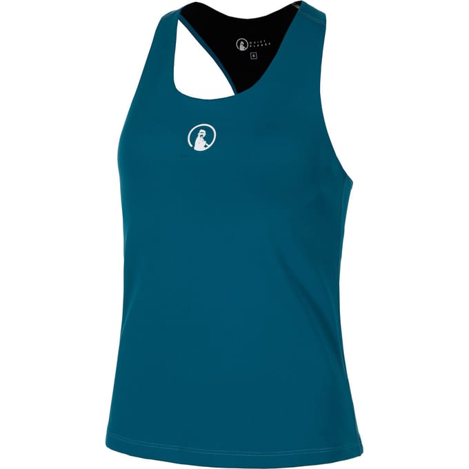 Quiet Please Create Inside In Tanktop Dames-Petrolblauw,Wit