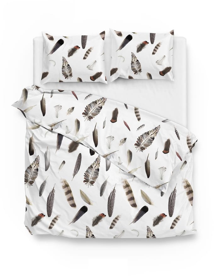 Zo! Home Michael - Dekbedovertrek - Lits-jumeaux - 240x200/220 cm - Brown