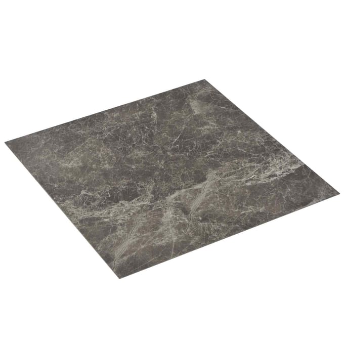 vidaXL - Vloerplanken - Zwart - 5,11 - m² - 55 - st - PVC