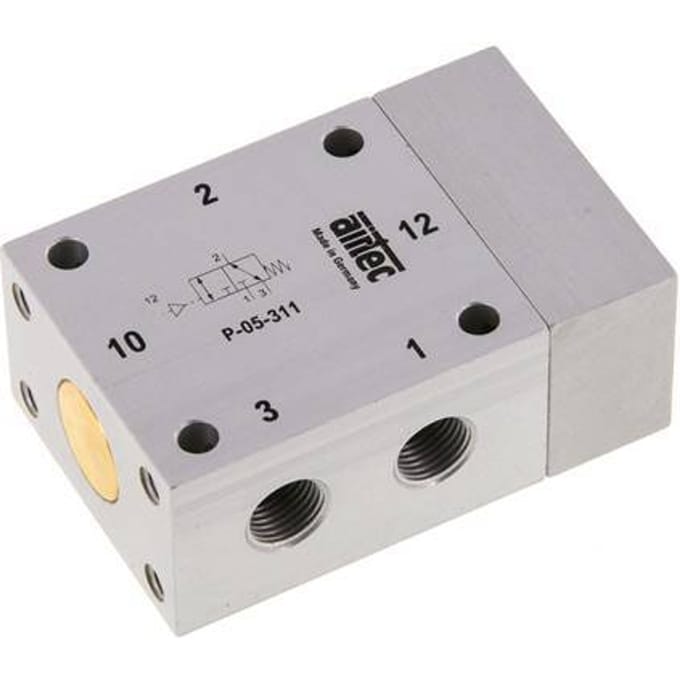 3/2 G1/8'' Luchtgestuurd Ventiel 1-10bar/14-140psi Airtec