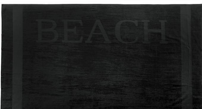 Reserved - Strandlaken - 100x180 cm - Zwart