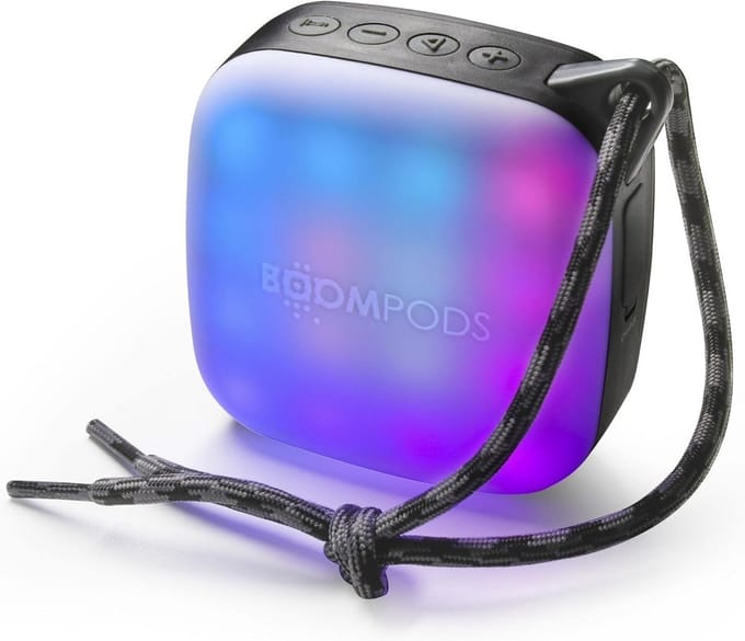 Draadloze Bluetooth Speaker Vierkant - Krachtig Geluid & Waterbestendig