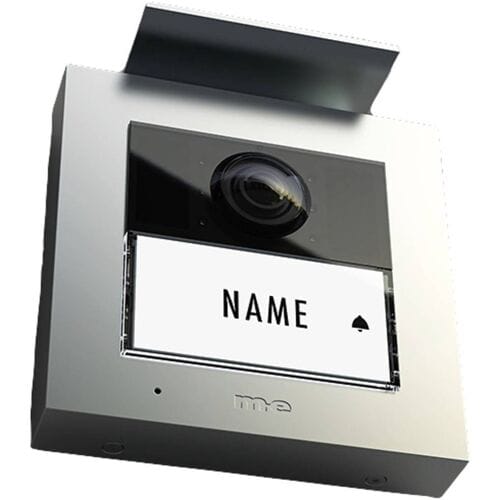 m-e modern-electronics VS-21 S Vistasmart Buitenunit voor Video-deurintercom LAN, WiFi Zilver