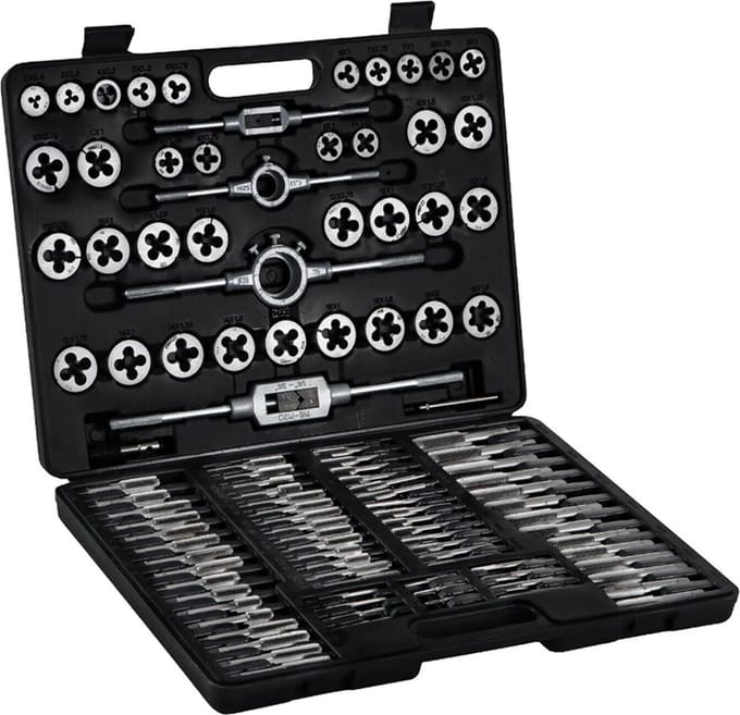 Happyment Gereedschapsset gevuld - Gereedschapskoffer deluxe - 110pcs