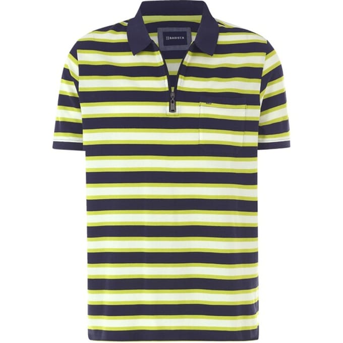 Babista herren Poloshirt - 52/54 - donkerblauw - Plus Size