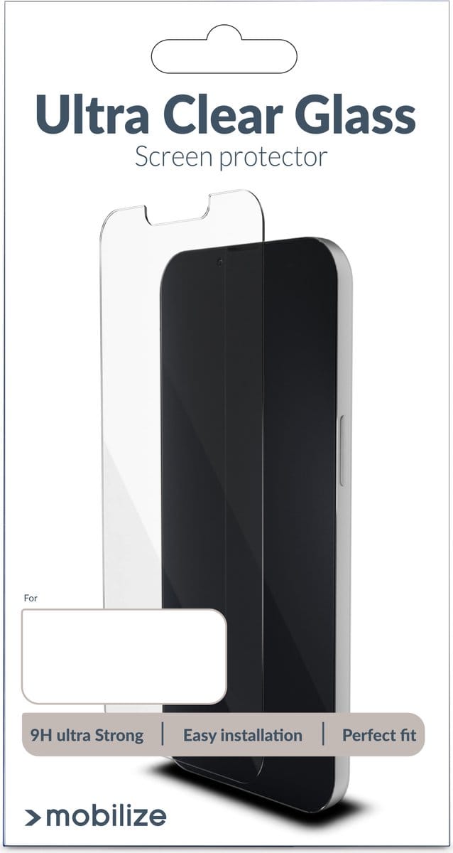 Mobilize Screenprotector geschikt voor Apple iPhone 16 Pro Max Glazen | Mobilize Screenprotector - Case Friendly