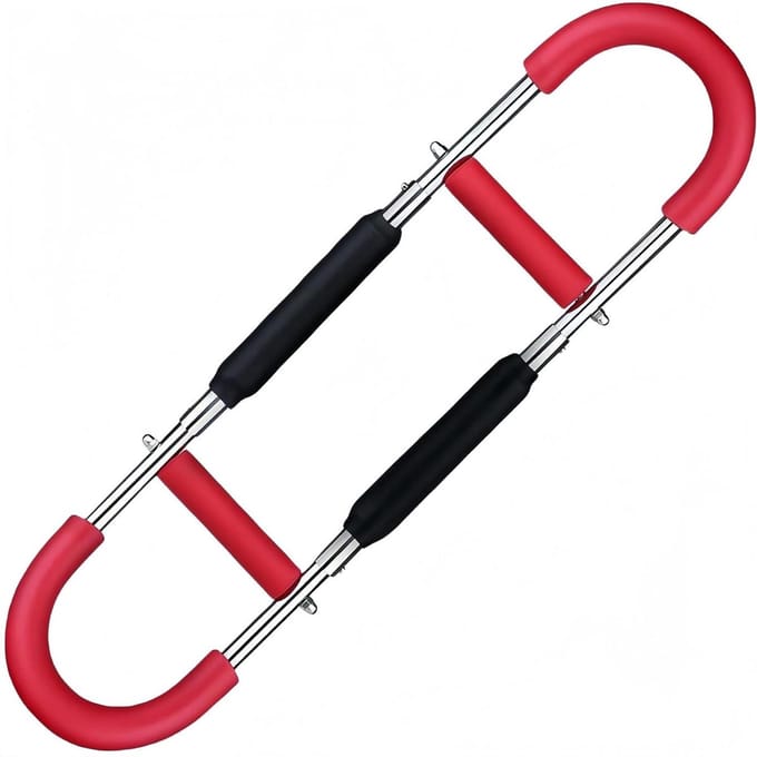 Arm Trainer - Krachtversterker - Thuistraining - Verstelbare Weerstand - N.v.t. - Rood