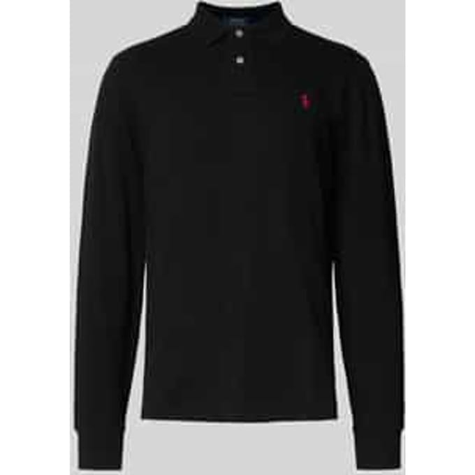 Poloshirt met labelstitching
