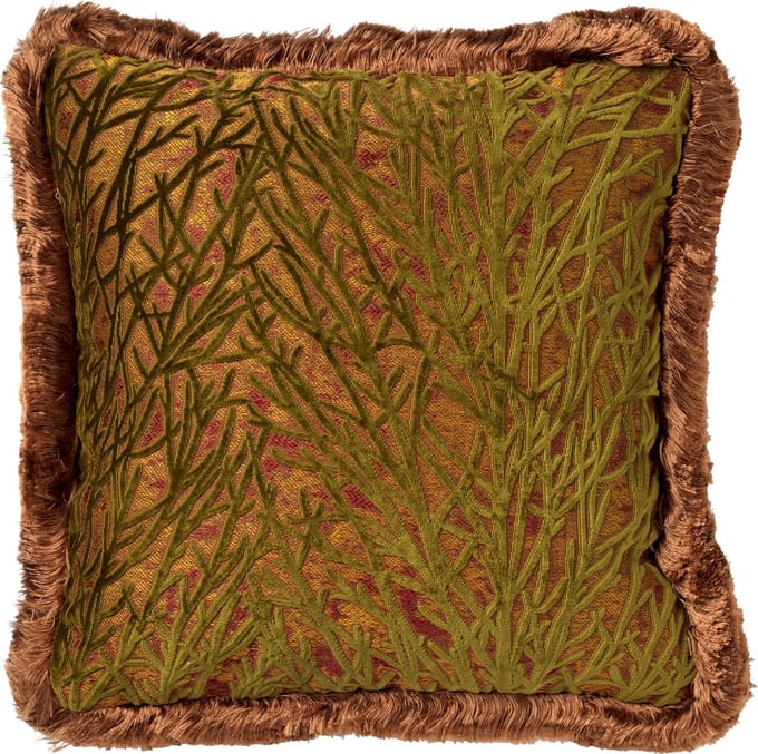 BRUCIE | sierkussen 45x45 cm | Calla Green | groen | Hoii | met duurzame kussenvulling