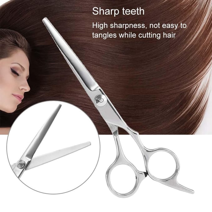 Professionele Haarknipschaar Familie Kappersschaar Kappersgereedschap Reguleer Schaar tooth shears gray