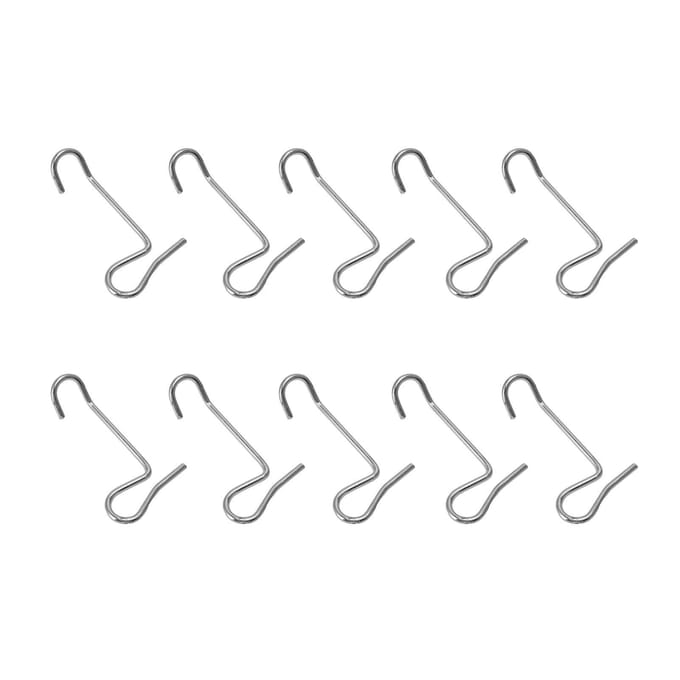 10 stuks Draadspanner Draadspanner Metaal Stalen Draad Spangereedschap Hek Reparatiegereedschap gray