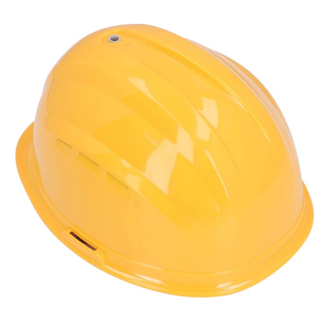 Casque de sécurité avec ventilateur de refroidissement, casque de sécurité industriel rechargeable et amovible, 7 000 mAh yellow