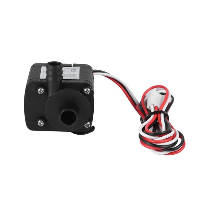 Pompe à eau CC 12V 300L H Débit 1800 Tours Minute Dissipation Rapide de la Chaleur Mini Pompe CC