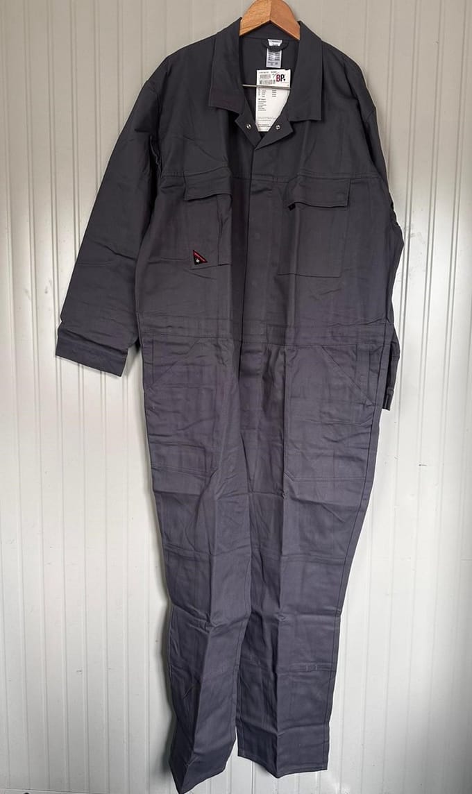 BP 1698 060 53 Overall grijs | Maat 64/66