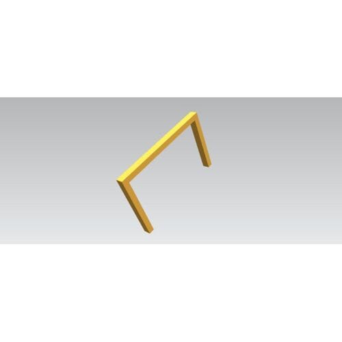 AEG bovenblad, set, zilver, 596.5mmx453.5mm 140190061105