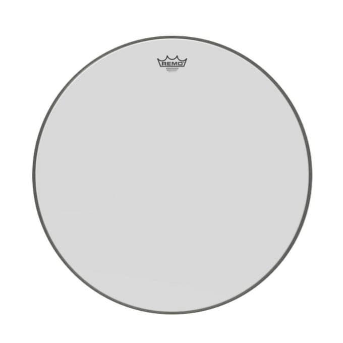 Remo Ambassador 24" White Smoothe - Bass drumvel