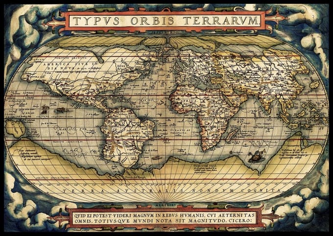 Art Puzzle legpuzzel The First Modern Atlas, 1570 - 3000 stukjes.