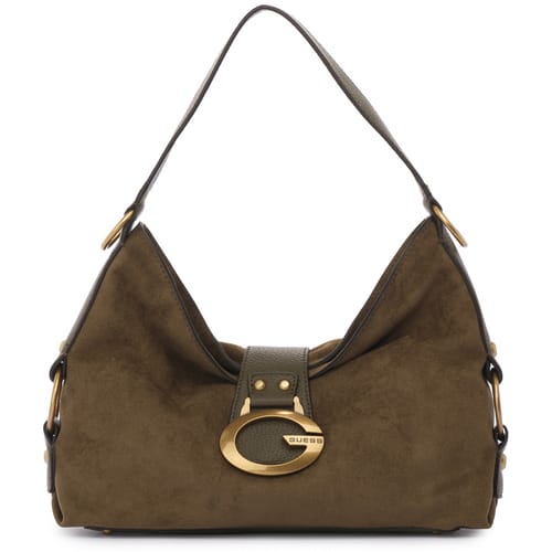 GUESS schoudertas Camden Shoulder Bag Olive olijfgroen