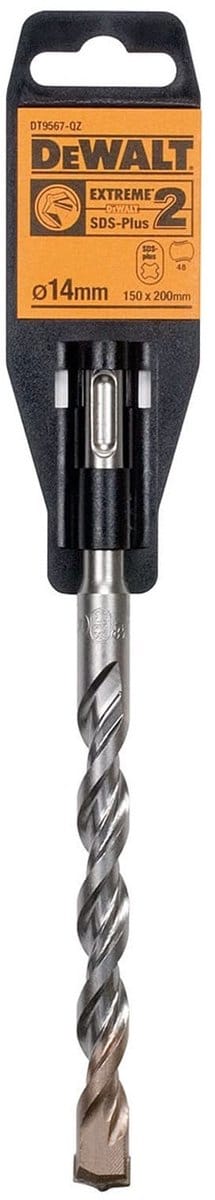 DeWalt DT9567QZ 14 x 200mm Extreme 2 SDS-Plus boor