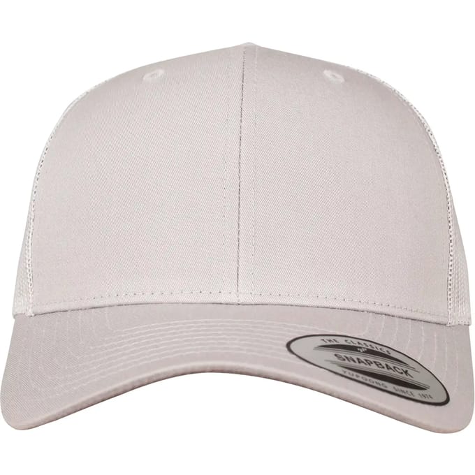 Flexfit - Retro Trucker silver one size Trucker pet - Zilverkleurig