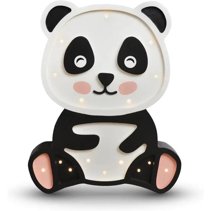 Handgemaakte lamp Peekaboo Panda