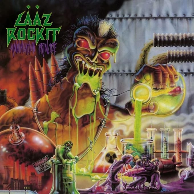 Laaz Rockit: Annihilation Principle (Splatter) [Winyl]