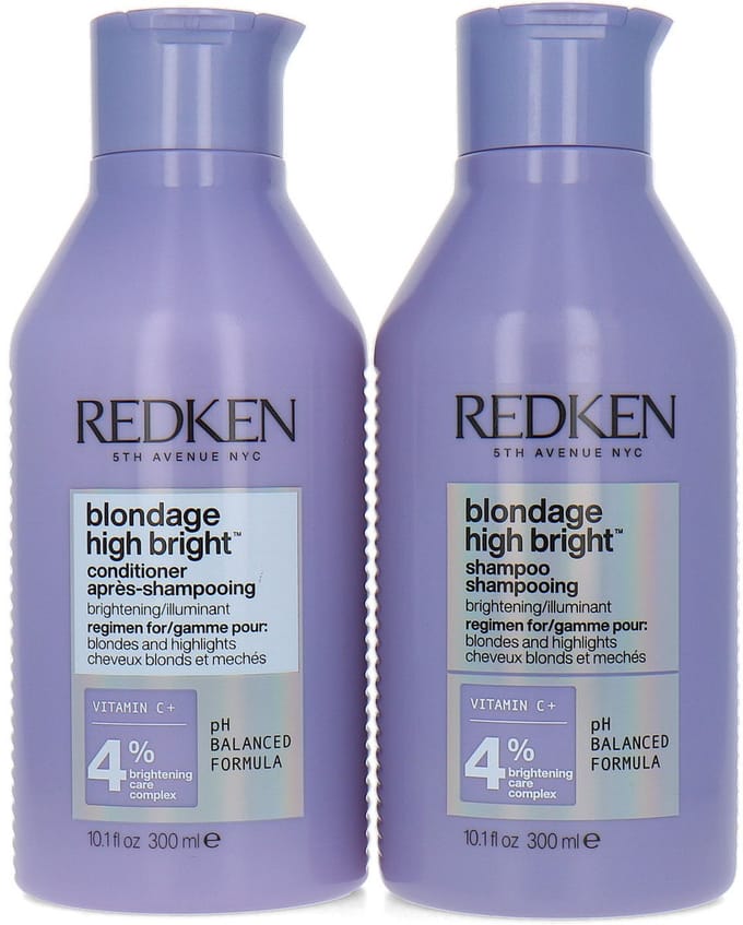 Redken Blondage High Bright Shampoo + Conditioner - 2 x 300 ml