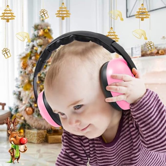 Oorkappen voor Baby's - Geluiddempende Hoofdtelefoon voor Kinderen van 0-3 jaar