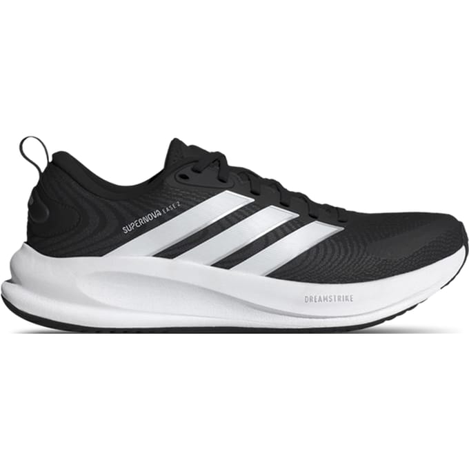 Adidas Supernova Ease 2 Sneakers Heren - Zwart - Maat 43 1/3 - Mesh/Synthetisch