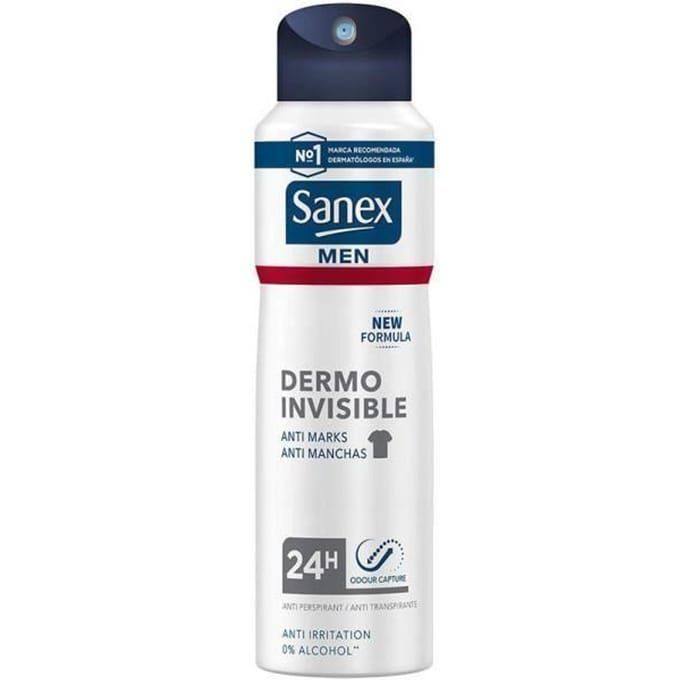 Deodorant Sanex Men Dermo Invisible Vapo 200 Ml Unisex