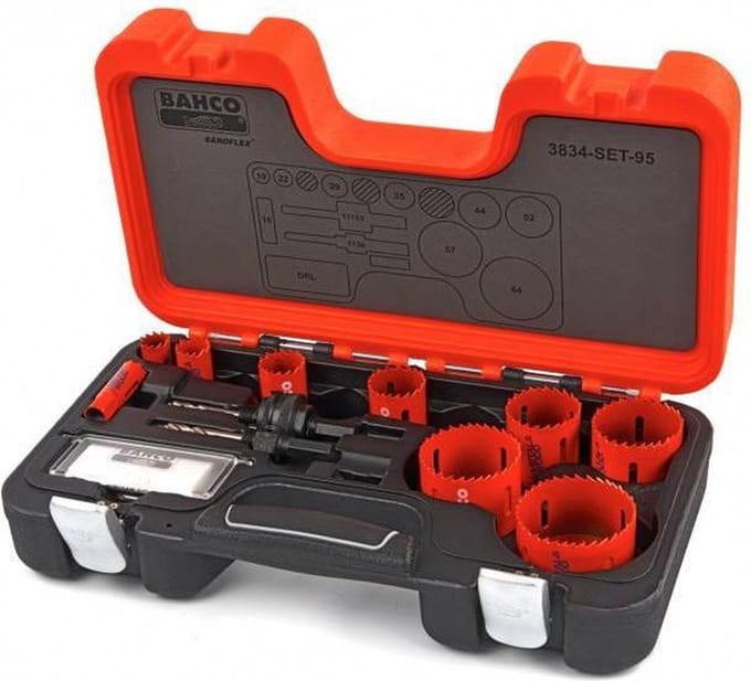 Bahco Gatzaagset + Geleider 3834 Set-95
