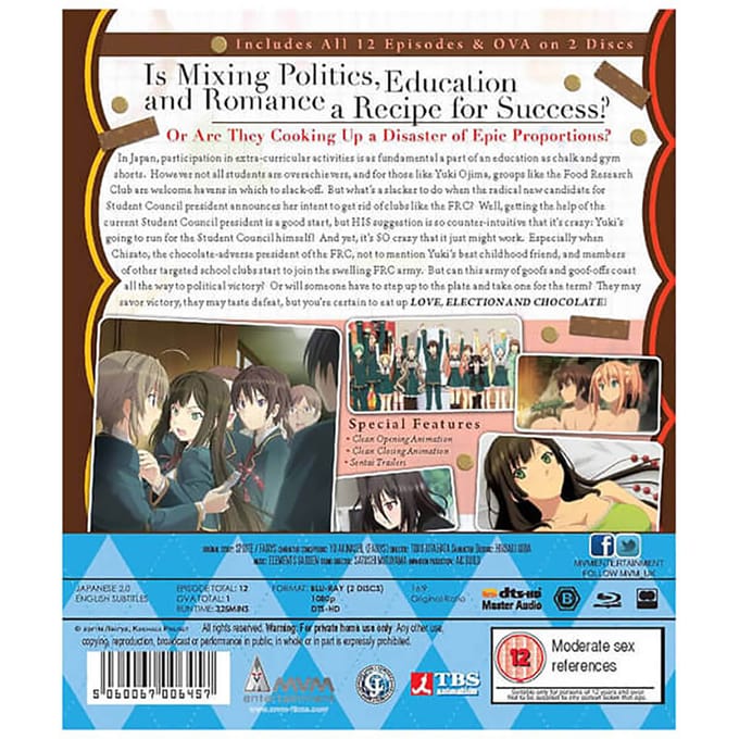 Anime - Love, Election And Chocolate: Collection