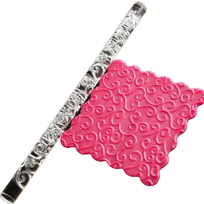 Hoge Kwaliteit Acryl Deegroller Deegroller Fondant Plasticine Roller DIY Taart 28#