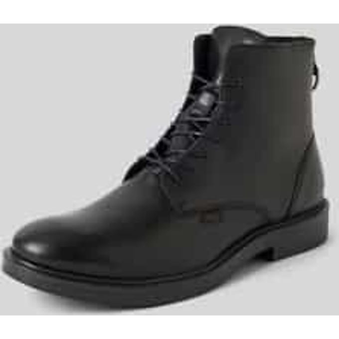 Boots van leer met ritssluiting, model 'MILES'