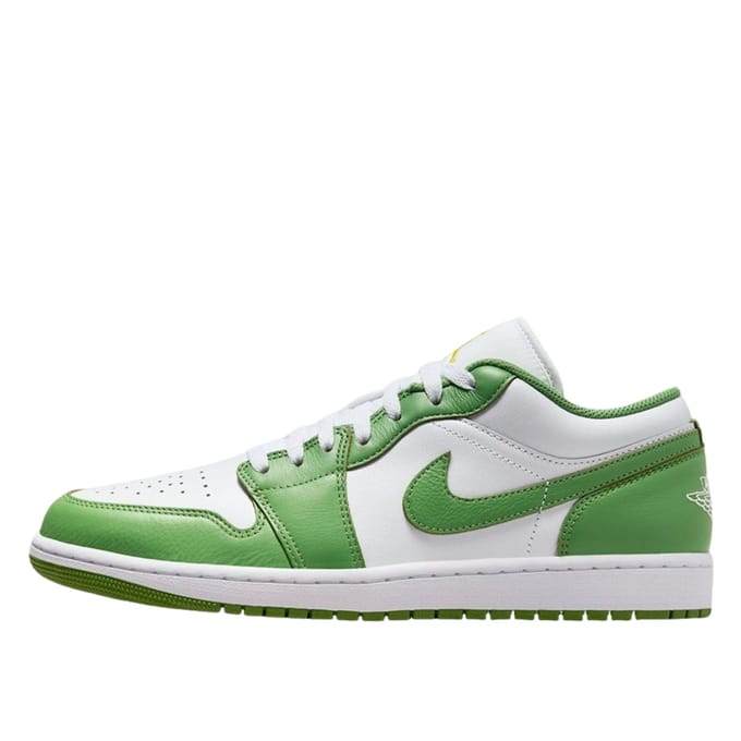 Nike Nike Air Jordan 1 Low SE - Sneaker - Wit/Groen