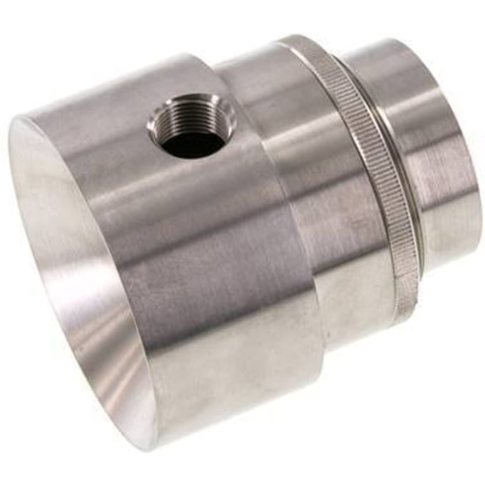 Luchtversterker Mondstuk 51mm Uitlaat RVS 1.4302