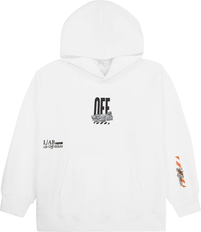 L/AB Off-White hoody jongens Off Active Duct Tape White