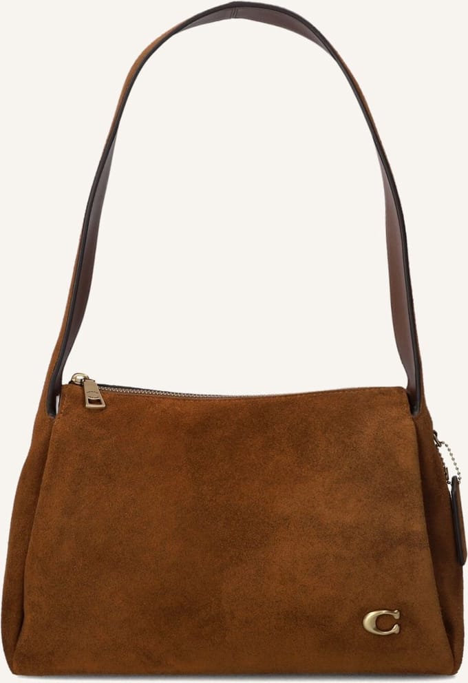 Coach Lola Shoulder Bag Schoudertassen Dames - Bruin - Maat ONESIZE