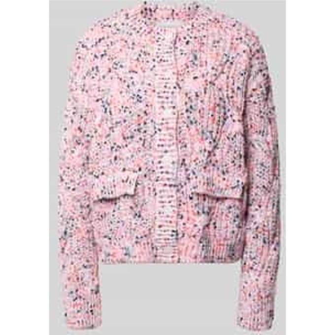 Gebreid jack met Knoopsluiting Model 'CONFETTI'
