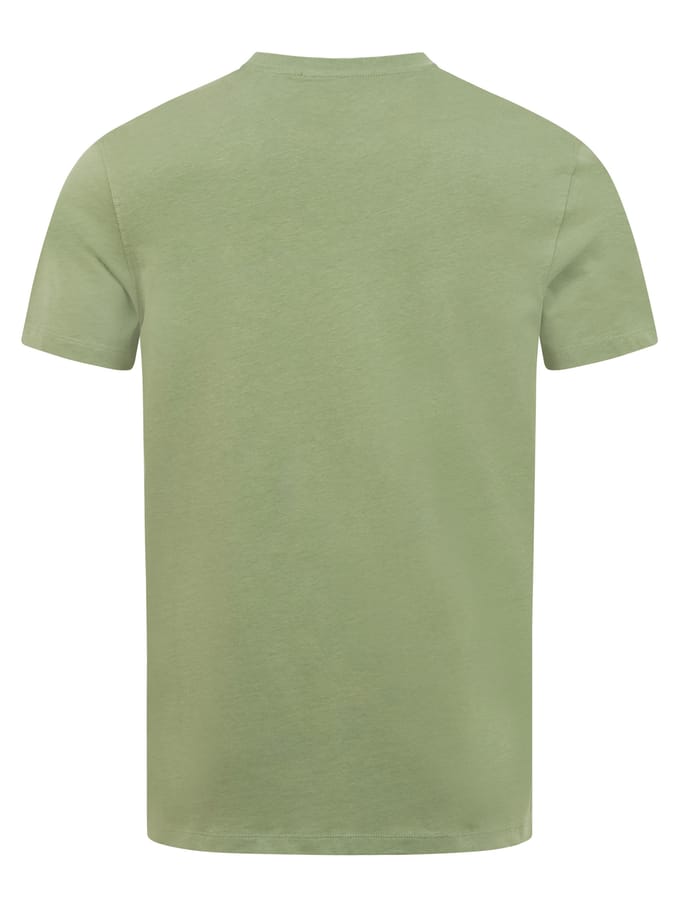 U.S. Polo Assn. heren basic T-shirt van 100% katoen