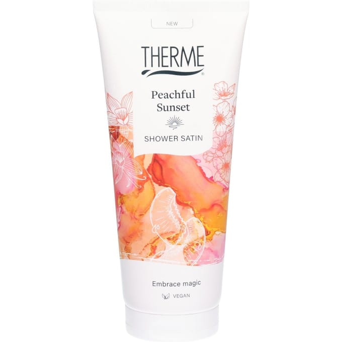 THERME Peachful Sunset Shower Satin - 200 ml