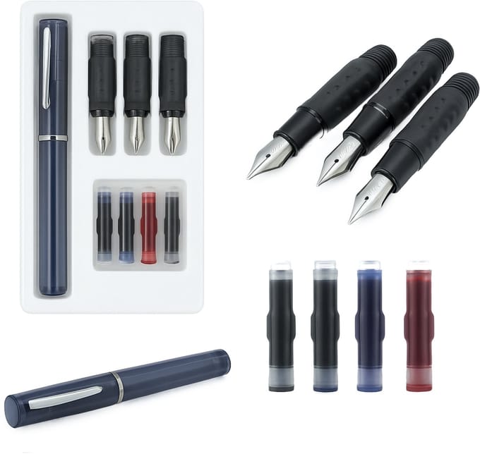3 BMT handlettering pennen set van 9 - kalligrafie set