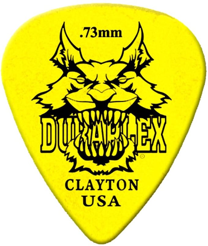 Clayton - Duraplex - Plectrum - 0.73 mm - 72-pack