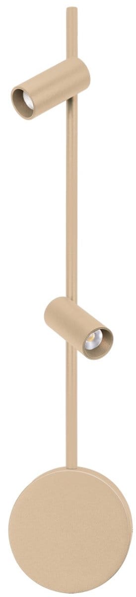 ETH Minora Wandlamp 2 Lichts 7w led dimbaar Beige