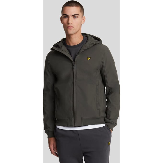 Lyle & Scott Fleece Achter Softshell Jacket - Grijs