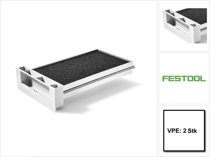 Festool set 2x natfilter NF-CT MINI/MIDI-2 ( 2x 204202 ) voor CT MINI en CT MIDI mobiele afzuigers vanaf modeljaar 2019