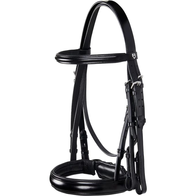 Dressuurleidsel van leer Equestro