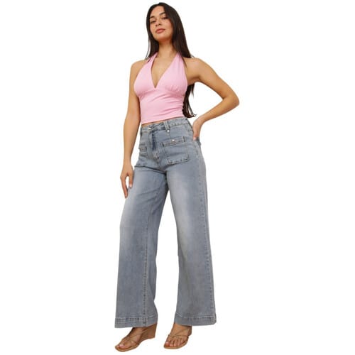 Wijde jeans La Modeuse 78193_P185951